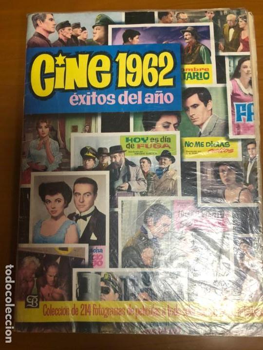 Coleccionismo &aacute;lbum: cine 1962 completo correcto - Foto 1