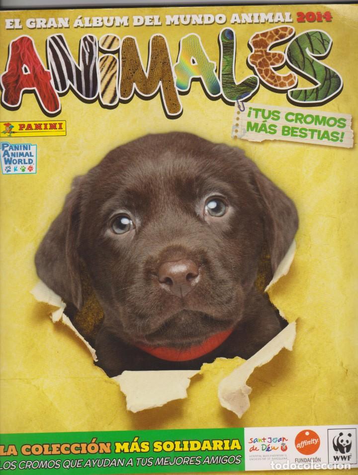 Colecionismo Caderneta: EL GRAN &Aacute;LBUM DEL MUNDO ANIMAL 2014 -- ANIMALES