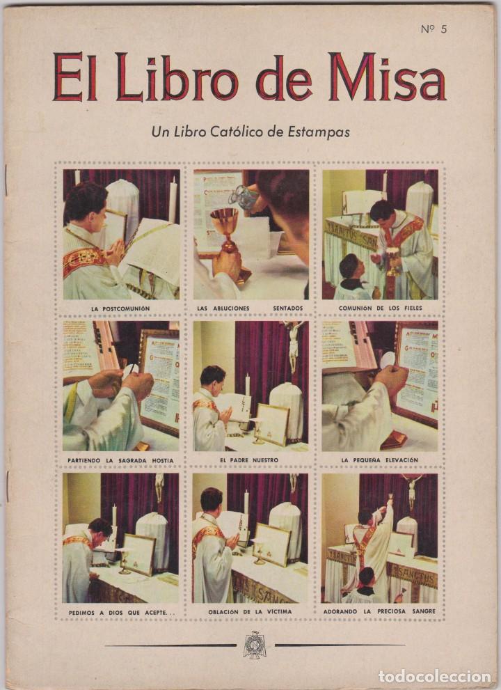 Colecionismo Caderneta: ED. NOVARO -- COLECCI&Oacute;N LIBROS CAT&Oacute;LICOS -- N&ordm; 5 EL LIBRO DE MISA