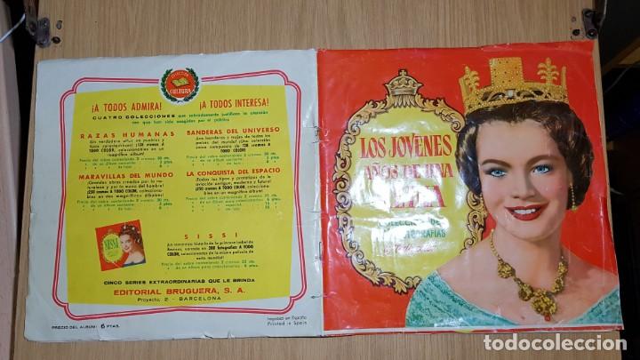 Collectionnisme Album: BRUGUERA - LOS JOVENES A&Ntilde;OS DE UNA REINA - ALBUM COMPLETO