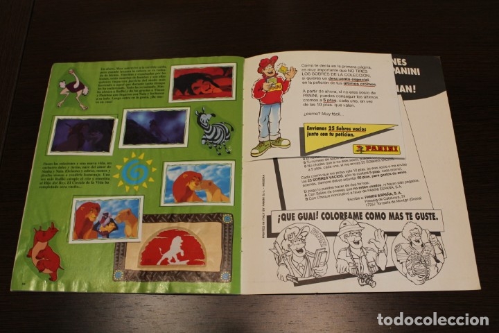 Coleccionismo &aacute;lbum: PANINI - EL REY LEON - ALBUM COMPLETO - Foto 12