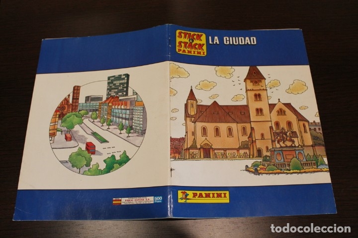 Collectable Albums: PANINI - STICK & STACK LA CIUDAD - &Aacute;LBUM COMPLETO
