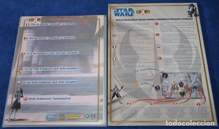 Coleccionismo &aacute;lbum: Star Wars - Clone Wars - Stacks - Panini (2008) &iexcl;Completo! - Foto 2