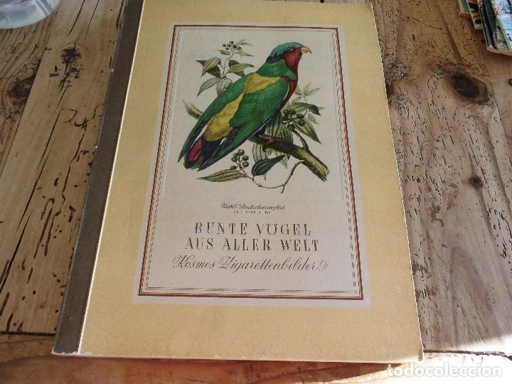 Coleccionismo &Aacute;lbum: ALBUM CROMOS  AVES EN ALEMAN MUY NUEVO A&Ntilde;OS 70