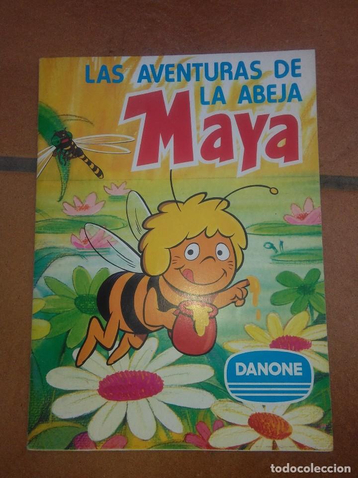 Collectable Albums: La Abeja Maya_Alb&uacute;m Danone_A&Ntilde;O 1977 COMPLETO Y NUEVO!!!