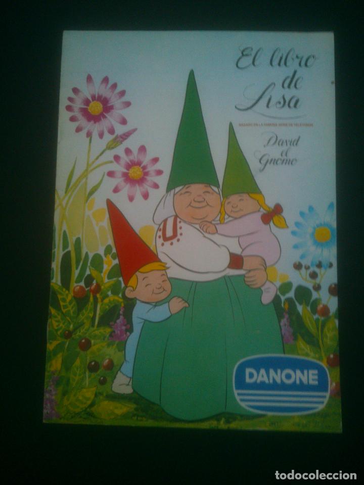 Coleccionismo &aacute;lbum: EL LIBRO DE LISA - DAVID EL GNOMO DANONE - Foto 1