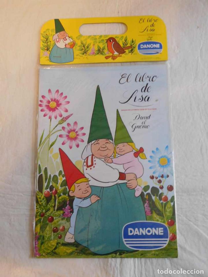 Coleccionismo &aacute;lbum: Album de cromos Danone El Libro de Lisa. Serie David el Gnomo. A&ntilde;os 80. Completo y en su blister