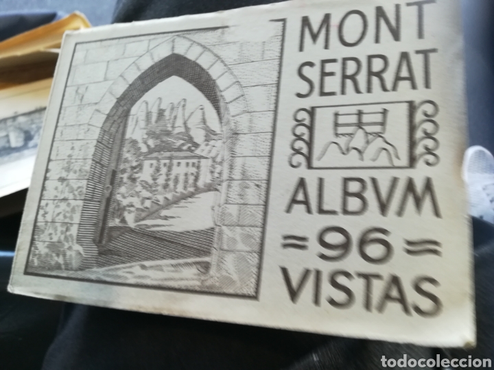 Colecionismo Caderneta: Montserrat, Barcelona, album de 96 vistas