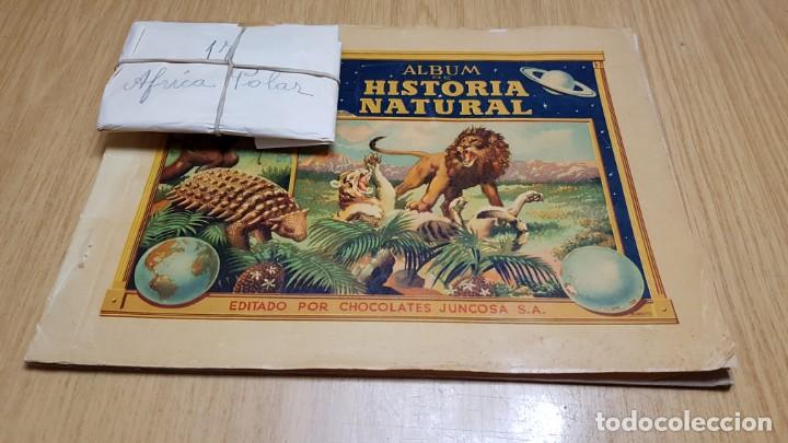 Collectionnisme Album: JUNCOSA - ALBUM DE HISTORIA NATURAL - V TOMO AFRICA II PARTE Y REGION POL - &Aacute;LBUM COMPLETO sin pegar