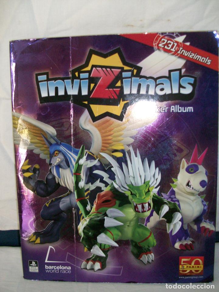Coleccionismo &Aacute;lbum: ALBUM DE CROMOS-INVIZIMALS-DE PANINI-COMPLETO