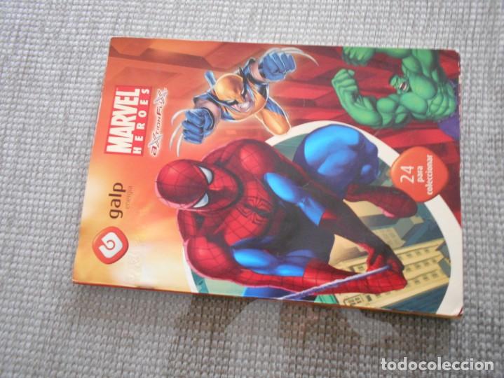 Sammeln Sammelalbum: album de cromos completo de superheroes de gasolineras galp