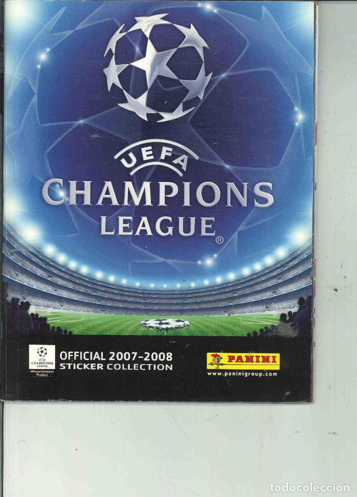 Colecionismo Caderneta: uefa champions league 2007/08