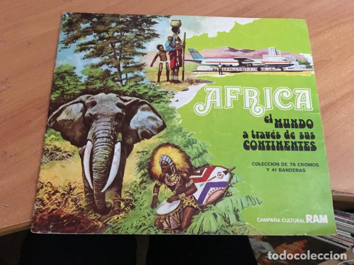 Collectionnisme Album: AFRICA EL MUNDO A TRAVES DE SUS CONTINENTES (LECHE RAM) (COIM20)