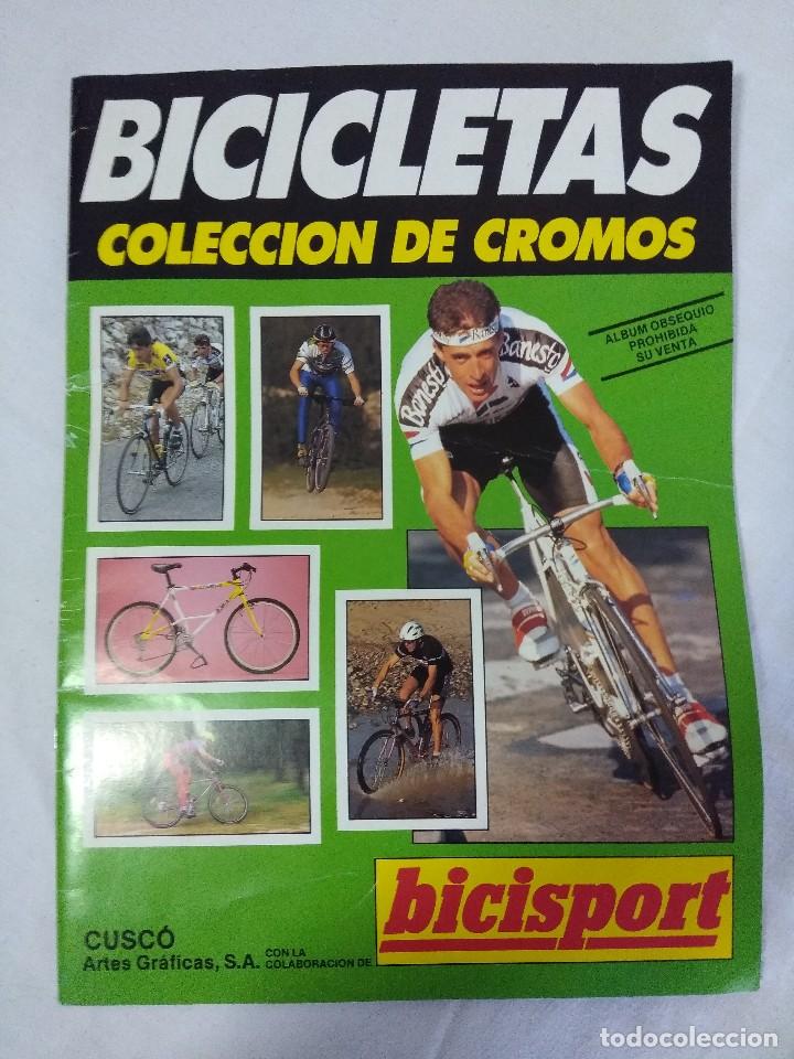Coleccionismo &Aacute;lbum: ALBUM INCOMPLETO CICLISMO/BICICLETAS.