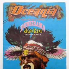 Coleccionismo Álbum: ALBUM 1968 OCEANIA DUNKIN DUNKIRAMA GALLINA BLANCA. COMPLETO. VER FOTOS DE TODO