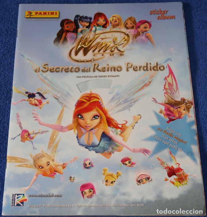 Colecionismo Caderneta: Winx el secreto del reino perdido - Panini &iexcl;colecci&oacute;n completa sin pegar!