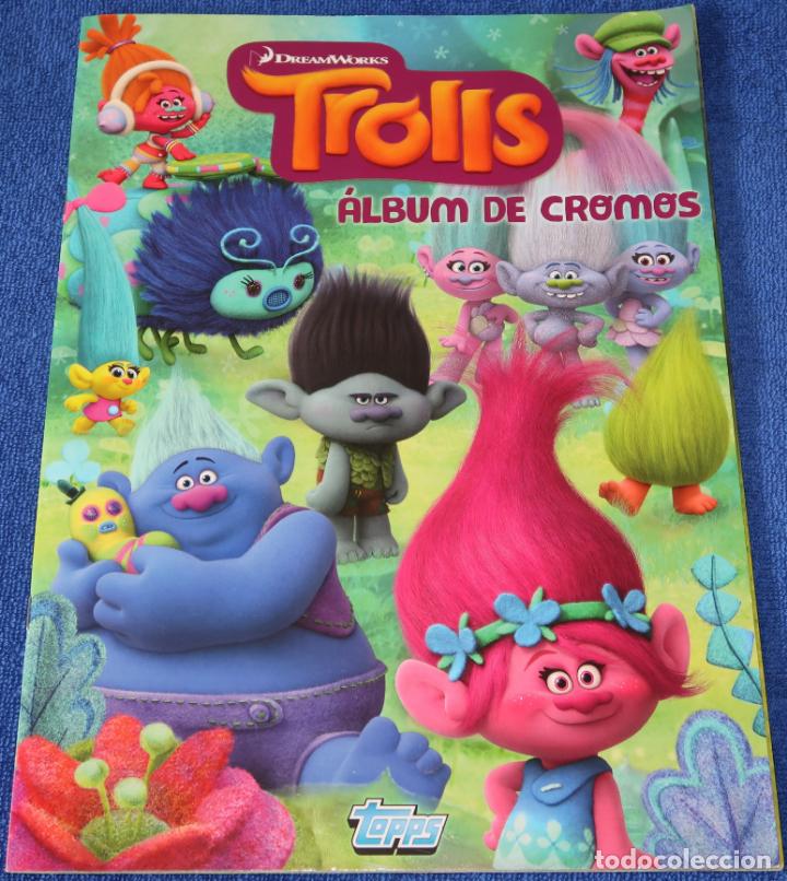 Collectionnisme Album: Trolls - DreamWorks - TOPPS &iexcl;Completo e impecable!