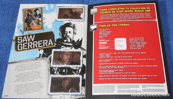 Coleccionismo &aacute;lbum: Star Wars Rogue One - TOPPS &iexcl;Completo e impecable! - Foto 4