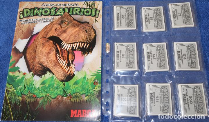 Collectable Albums: Dinosauros - Marca &iexcl;Colecci&oacute;n completa sin pegar!