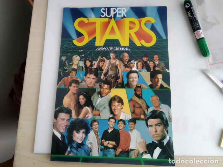 Colecionismo Caderneta: ANTIGUO ALBUM DE CROMOS COMPLETO DE SUPER STARS
