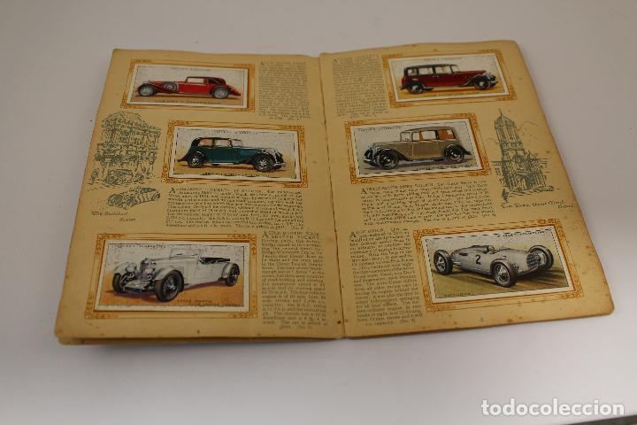 Coleccionismo &aacute;lbum: AN ALBUM OF MOTOR CARS. JOHN PLAYER & SONS. CIRCA 1930. COMPLETO 50 CROMOS