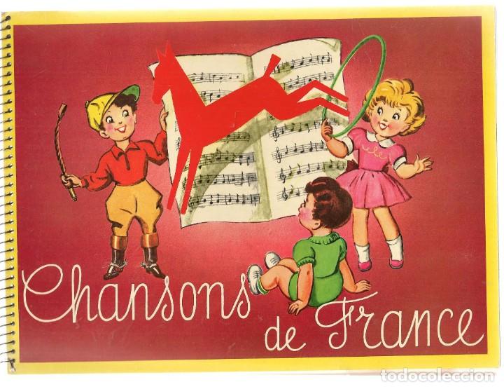 Colecionismo Caderneta: CHANSONS DE FRANCE. CHOCOLAT PAULA&Iacute;N. &Aacute;LBUM COMPLETO 112 CROMOS.(Z/C7)