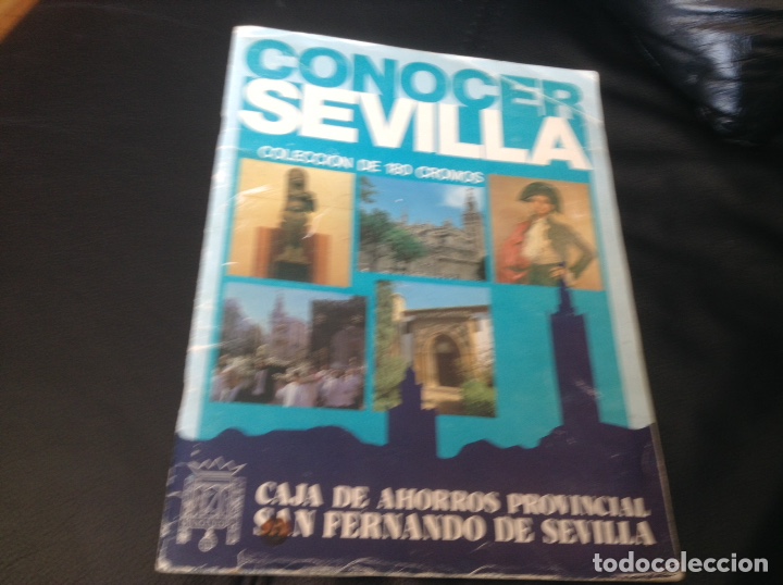 Colecionismo Caderneta: Album Conocer Sevilla. Completo 180 cromos