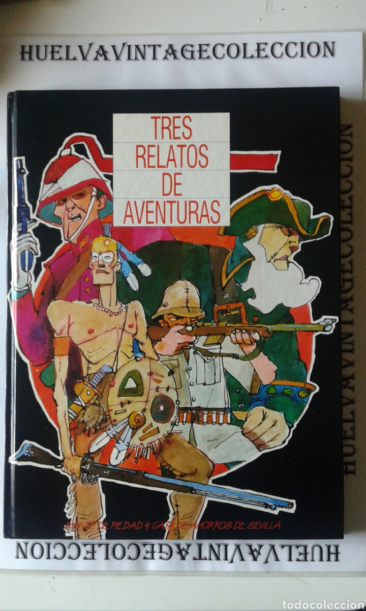 Colecionismo Caderneta: Tres relatos de aventuras, club juvenil, monte de piedad y caja de ahorros de Sevilla. ( completo )