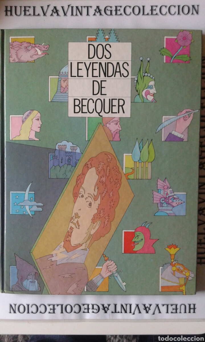 Coleccionismo &Aacute;lbum: Dos leyendas de becquer, monte de piedad y caja de ahorro de Sevilla. ( completo )