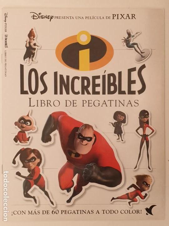 Coleccionismo &aacute;lbum: Libro de pegatinas Los incre&iacute;bles - Foto 1