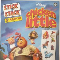 Coleccionismo Álbum: STICK STACK CHICKEN LITTLE .PANINI. Lote 156634918