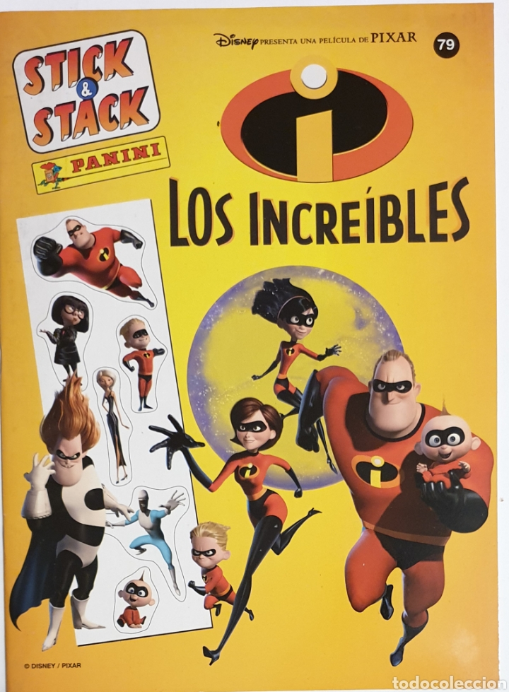 Coleccionismo &aacute;lbum: Stick stack Los Increibles - Foto 1