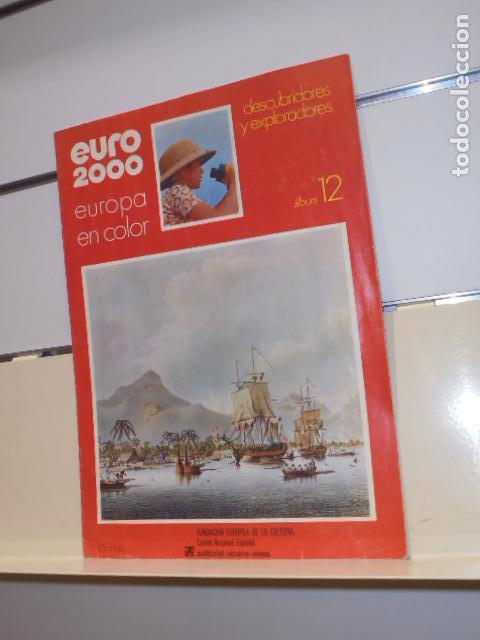 Collezionismo &Aacute;lbum: EURO 2000 EUROPA EN COLOR DESCUBRIDORES Y EXPLORADOR ALBUM DE CROMOS N&ordm; 12 COMPLETO - VICENS VIVES -