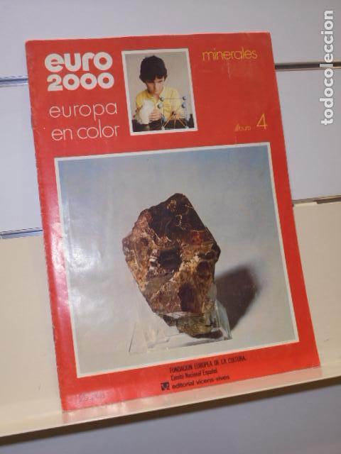 Collectionnisme Album: EURO 2000 EUROPA EN COLOR MINERALES ALBUM DE CROMOS N&ordm; 4 COMPLETO - VICENS VIVES -