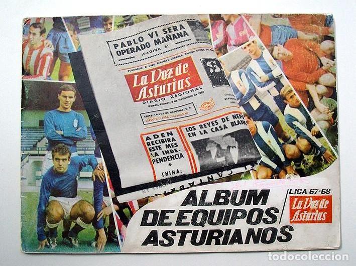 Coleccionismo &Aacute;lbum: ALBUM 1967 Equipos Asturianos futbol 1967 1968 67 68 Completo. Asturias. Oviedo Gijon Langreo Aviles