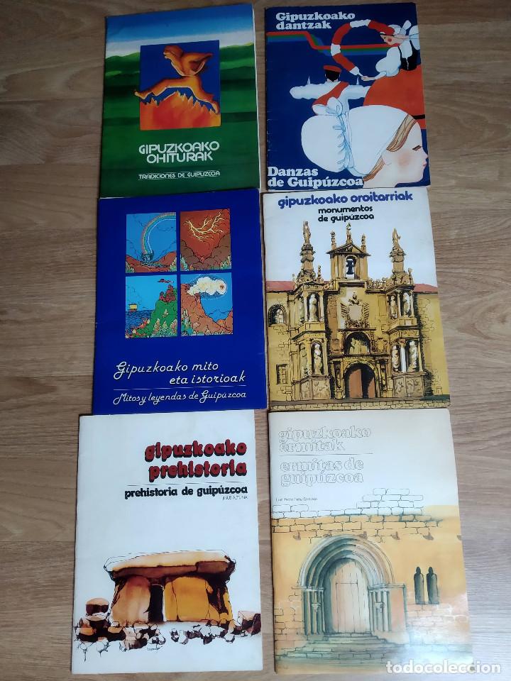 Collectionnisme Album: 6 ALBUMES TEMAS GUIPUZCOA COMPLETOS DE LA CAP DE GUIPUZCOA