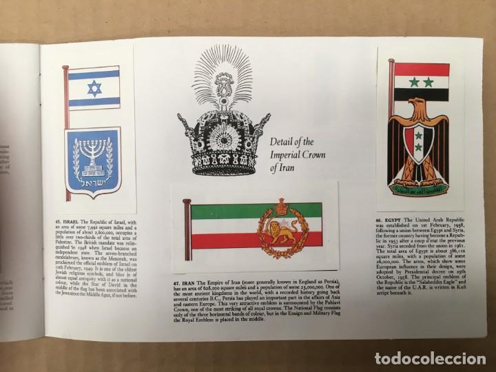 FLAGS AND EMBLEMS OF THE WORLD BROOKE BOND FULL SET OF 50. 