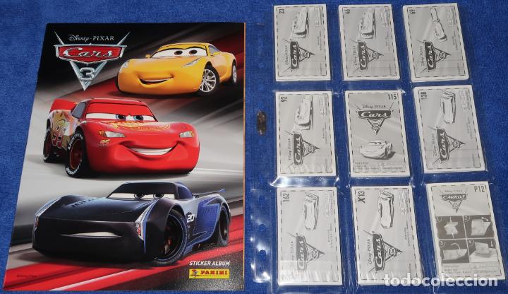 Coleccionismo &Aacute;lbum: Cars 3 - Disney - PANINI &iexcl; Colecci&oacute;n completa sin pegar!