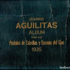 Coleccionismo Álbum: CIGARROS AGUILITA - ALBUM PARA LAS POSTALES Y ESCENAS DEL CINE - 1935
