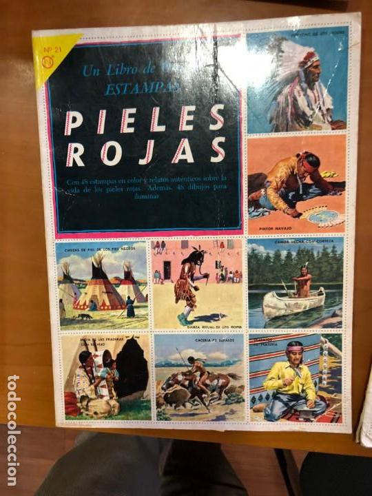 Coleccionismo &Aacute;lbum: PIELES ROJAS FALTAN 23 CROMOS