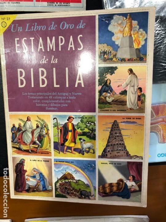 Coleccionismo &Aacute;lbum: ESTAMPAS DE LA BIBLIA FALTAN DOS CROMOS
