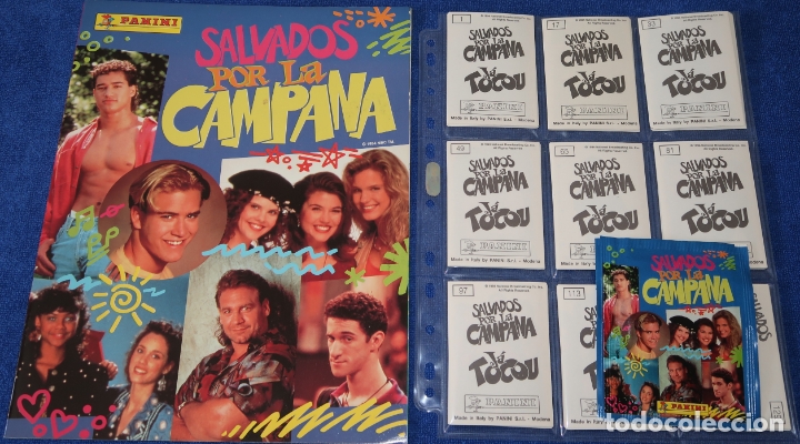 Coleccionismo &Aacute;lbum: Salvados por la Campana - PANINI &iexcl;Colecci&oacute;n completa sin pegar!