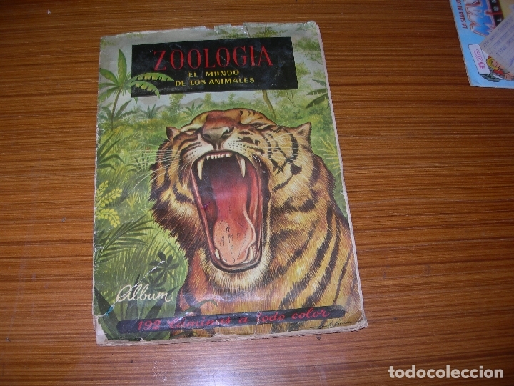 Collectable Albums: ZOOLOGIA EL MUNDO DE LOS ANJMALES  COMPLETO 192  CROMOS EDITA FERCA