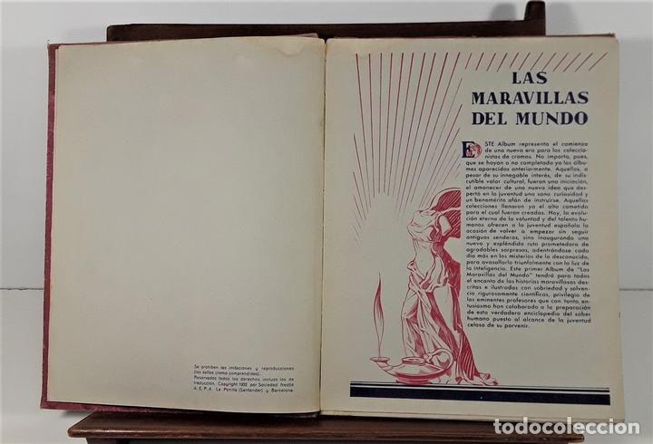 Collectionnisme Album: &Aacute;LBUM DE CROMOS. LAS MARAVILLAS DEL MUNDO. COMPLETO. EDIT. NESTL&Eacute;. 1932.