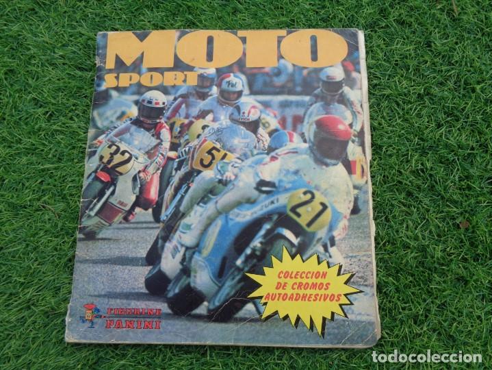 Collectable Albums: album 1980 Moto Sport Panini Completo 324 cromos Escudos pilotos motos marcas circuitos. Buen estado