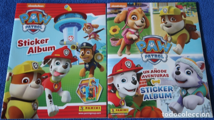 pegatinas stickers panini paw patrol, patrulla - Compra venta en  todocoleccion