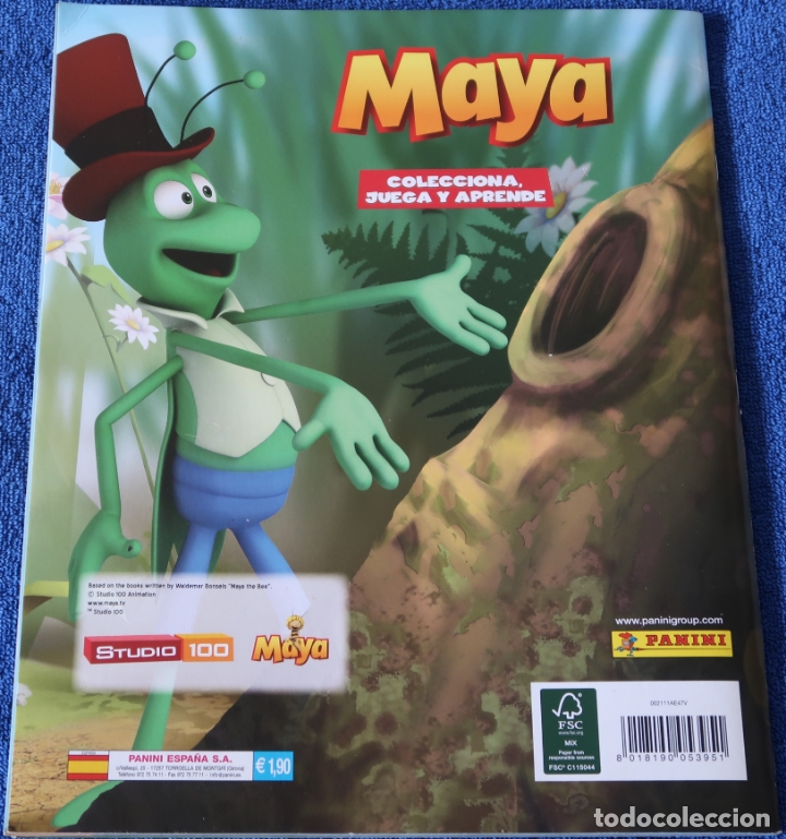 Coleccionismo &aacute;lbum: Maya - Colecciona, juega y aprende - PANINI &iexcl;Completo e impecable! - Foto 4