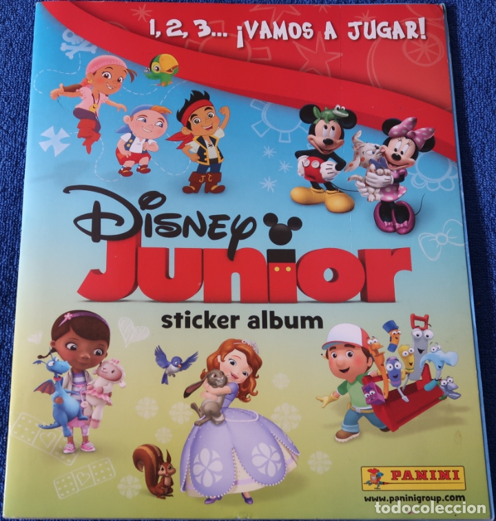 Collectable Albums: 1,2,3 ... Vamos a jugar - Disney Junior - PANINI &iexcl;Completo e impecable!