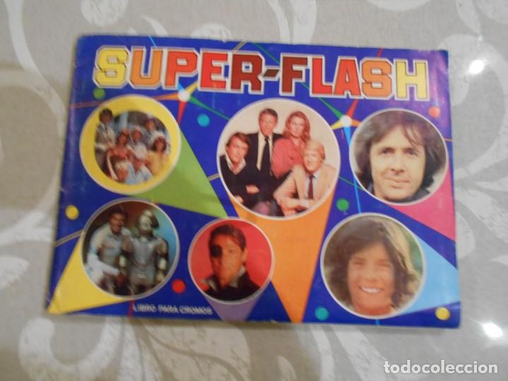Coleccionismo &aacute;lbum: album de cromos de super-flash completo - Foto 1