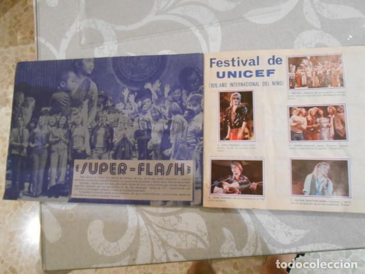 Coleccionismo &aacute;lbum: album de cromos de super-flash completo - Foto 2